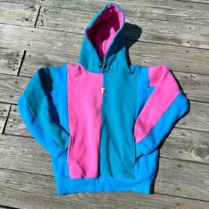 Teddy Fresh Color Block Hoodie Sweatshirt